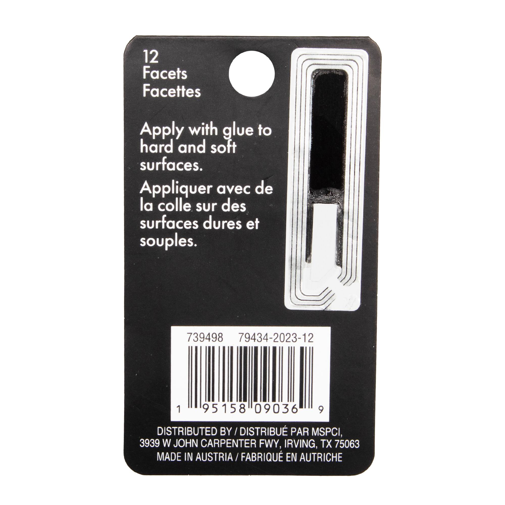 6mm Crystal AB Raindrop Glue-On Austrian Crystals by Bead Landing™, 10ct.